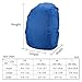 AGPTEK 2Pcs Nylon Waterproof Backpack Rain Cover with Carry Bag for Hiking/Camping/Outdoor Activities by, Blue, Size S:18-25L