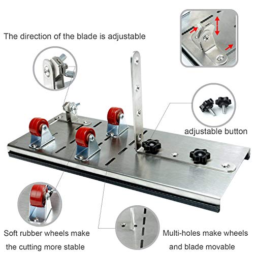 Bottle Cutter Kit, Stainless Steel Glass Cutting Kit Bottle Cutting Machine for Cutting Wine, Beer, Liquor, Whiskey Bottles - Thumbnail 4