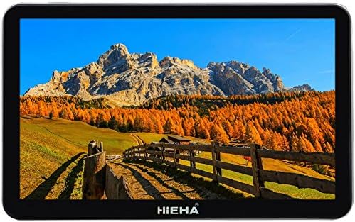 Hieha 7" Inch 8GB GPS Navigation System with FM US CA Lifetime Map Updates