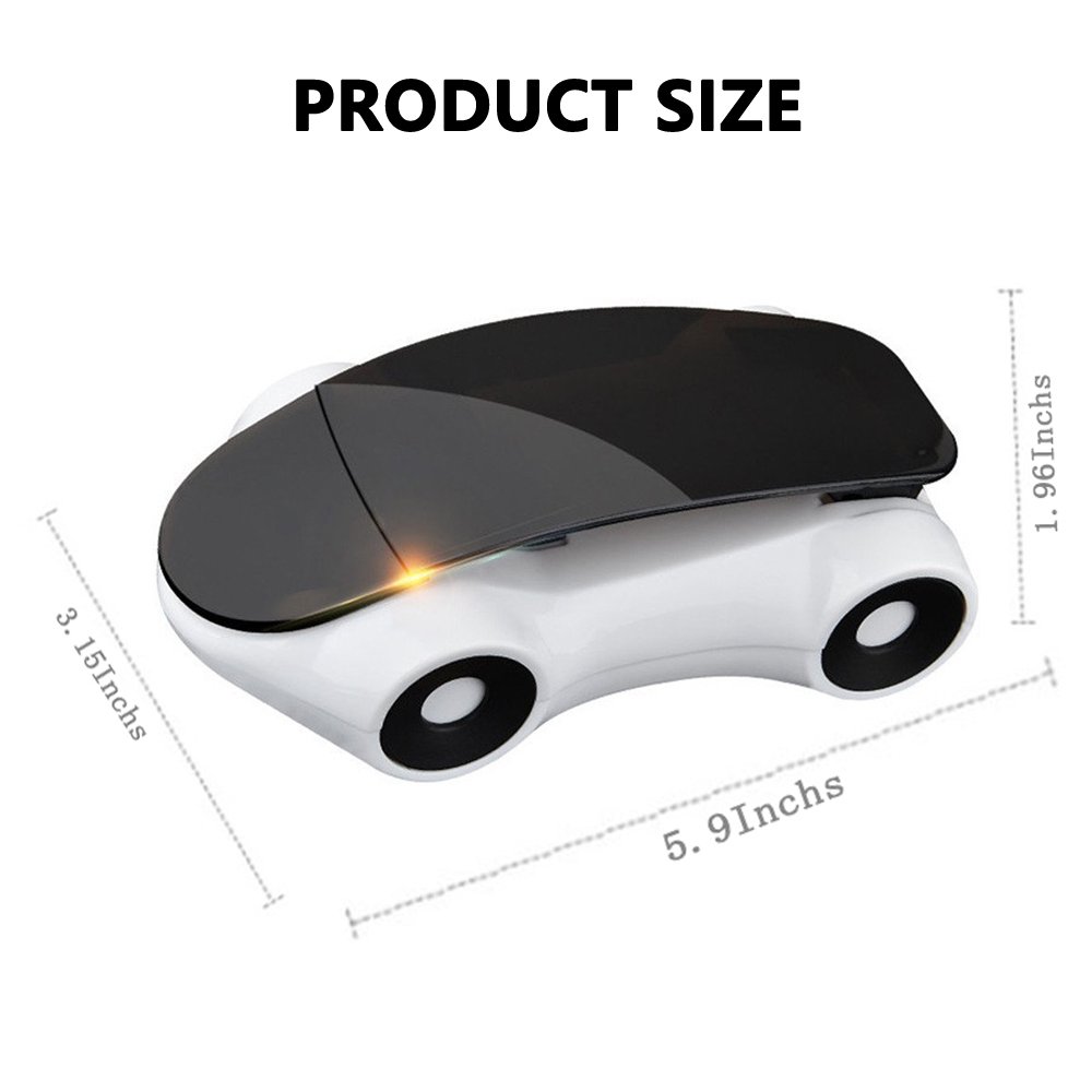 Car Dashboard Decorations, Car Interior Decors with 360 Degree Freedom Rotation (Plus Attached Feature: Car Phone Mount as Shown in Picture)