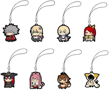 Amazon Blazblue ブレイブルー トレーディングラバーストラップ 全8種セット アニメ 萌えグッズ 通販