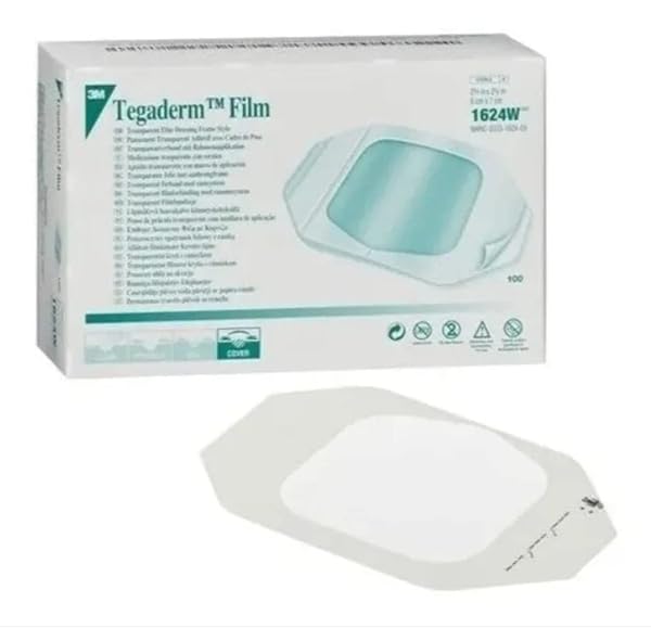 NEXCARE TEGADERM TRANSPARENT DRESSING – 2-3/8 INCHES X 2-3/4 INCHES – 100
