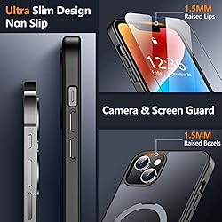 SPIDERCASE for iPhone 14 Plus Case with Magnetic