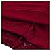 MissMay Women's Vintage Floral Lace Long Sleeve Boat Neck Cocktail Formal Swing Dress Red XX-Large