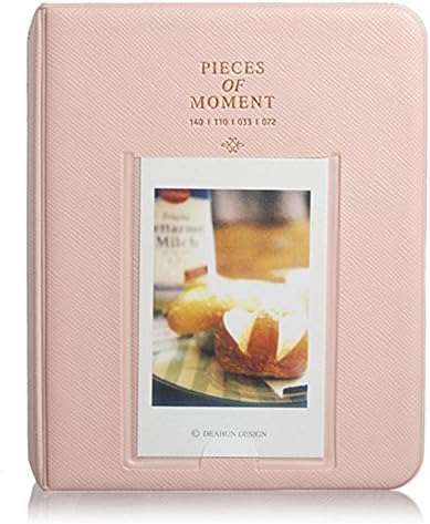 JYS365 Fashion Polaroid Album Mini Film Size 64 Pockets Case Photo Storage - Pink