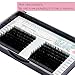 Eyelash Extensions C Curl .15 Mixed Tray, Faux Mink Individual Lash Extensions 16 Rows 8mm | 9mm | 10mm | 11mm | 12mm | 13mm | 14mm | 15mm| Single False Eye Lashes Individual Salon Use by OBEYA