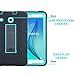 Samsung Galaxy Tab E 8.0 Case, High Impact Armor Heavy Duty Hybrid Shockproof Protection Cover Built with Kickstand for Samsung Galaxy Tab E 32GB SM-T378/Tab E 8.0 Inch SM-377 Tablet (Blue)