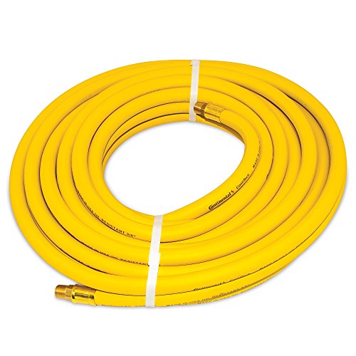 Continental 045 3/8Inchby50Feet Safety Yellow Rubber Hose 3/8 Inch