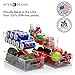 InterDesign Stackable Kitchen Storage Organizer Bins for Fridge, Freezer, Pantry and Cabinet Organization 4 Piece