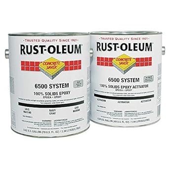 Rust Oleum 6500 System 100 Voc 100 Solids Epoxy Floor Coating