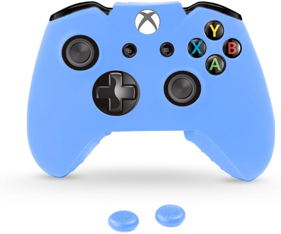 VM Ama Silicone Skin Grip Protective Cover for Microsoft Xbox One Wireless Controller – Black