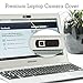 6 Pack Laptop Camera Cover Slide Sticker, Ultra-Thin Webcam Cover Slider Blocker for Laptop MacBook Pro Surface Tablet PC iPad AIO Desktop Computer iPad Echo Show Phones Protect Privacy - Black