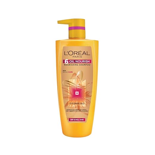 L'Oreal Paris 6 Oil Nourish Shampoo, 1 Litre