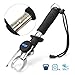 TICOZE Fish Lip Gripper Portable, Fish Gripper with Rustproof Stainless Steel Jaws and Spring Scale Ruler