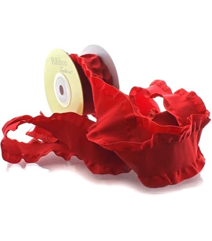 10 Yards Satin Ruffle Trim - 2-Layer Pleated Organza Edging For Sewing, Wedding Dresses & Craft Decor