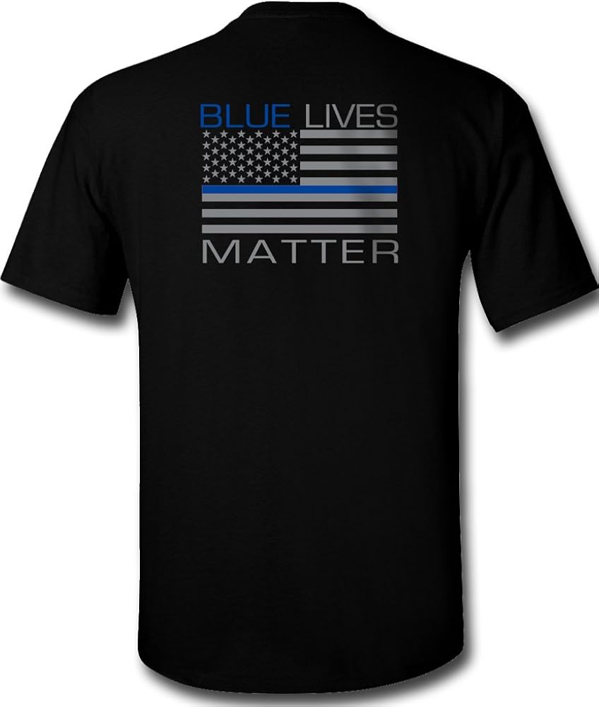 blue lives matter shirt under armour