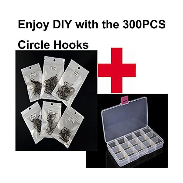 Shaddock-Fishing–300pcsbox-2X-Sharp-Fishing-Circle-Hooks-Assorted-Offset-Octopus-Circle-Hooks-Black-High-Carbon-Steel-Fishing-Hooks-Set-Fishing-Tackle-No-7381-Size-1-50 Shaddock-Fishing–300pcsbox-2X-Sharp-Fishing-Circle-Hooks-Assorted-Offset-Octopus-Circle-Hooks-Black-High-Carbon-Steel-Fishing-Hooks-Set-Fishing-Tackle-No-7381-Size-1-50