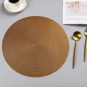 individuales para mesa redonda