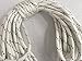 Yacht Braid Polyester Rope ½ inch by 100 feet, White Blue