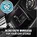 TSTAR,Bluetooth Receiver Adapter,Aluminum Wireless Mini Bluetooth 4.1 Receiver with Amplifier and AUX Audio Adaptor and Bass Boost Option for Headphone/ Car Audio/ Speaker/ Home Stereo/PC/ Earbuds