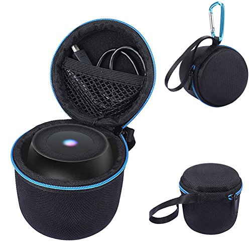 LuckyNV Protection Travel Case,EVA Hard Box for Apple HomePod Wireless Bluetooth Speaker Black