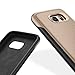 Caseology Vault for Galaxy S7 Case (2016) - Rugged & Flexible - Gold/Black