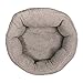 Best Friends by Sheri OrthoComfort Deep Dish Cuddler (19x17x12″) – Self-Warming  Cat and Dog Bed, Graythumb 4