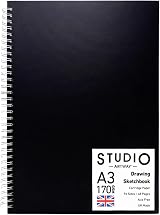 Artway Studio A3 Portrait Sketchbook 48 Pages 170gsm Spiral Bound