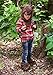 Fierce Werewolf Costume for Kids - Includes Plaid Shirt, Furry Headpiece & Shoe Covers - Classic Halloween Look M