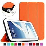 Fintie Samsung Galaxy Note 8.0 Case Cover - Ultra Slim Lightweight Stand Smart Shell with Auto Sleep/Wake Feature, Orange