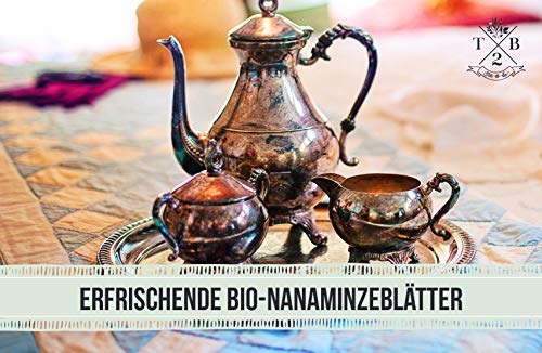 Nana-Minze BIO-Tee geschnitten in Bio-Qualität mit loser Nanaminze (Spearmint, marokkanische Minze),100g | Tea2Be – Bild 3
