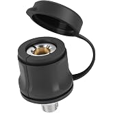 740112 Air Compressor Hose Adapter Replacement A-R-B Hose Coupler Dust Cap | 740112 Hose Adapter for AR-B Air Chuck High Temperature Inflation Hoses Compressors Tanks Manifold Kits, 1/4 NPT Std