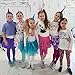 MarJunSep 10 Pcs Unicorn Horn Headbands for Kids & Toddlers Party Decoration or Halloween Cosplay Costume