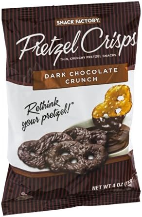 Snack Factory Pretzel Crisp Drk Choc Crn