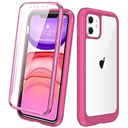 Diaclara Compatible with iPhone 11 Case, Full Body