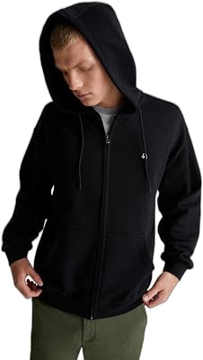 Sweat à Capuche pour Homme, Noir, M