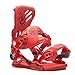 Gnu Mutant Snowboard Bindings - Large/Red