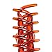 Bememo 4 Pieces Plastic Hair Claw Clips Women Thick Hair Claw Clamps (4.33 Inches)