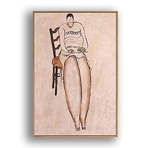 Framed Canvas Wall Art for Living Room, Bedroom Elegant Vase Plants by Sanyu Canvas Prints for Home Decoration Ready to Hanging - 16x24 inches