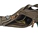 INNTURT Nylon Sling Bag Daypack Chest Bag Messenger Backpack Outdoor Army Green & Yellow