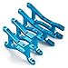 SkyQ 4pcs RC Front/Rear Lower Suspension Arm for 1/18 WL A949 A959 A969 A979 K929 Blue