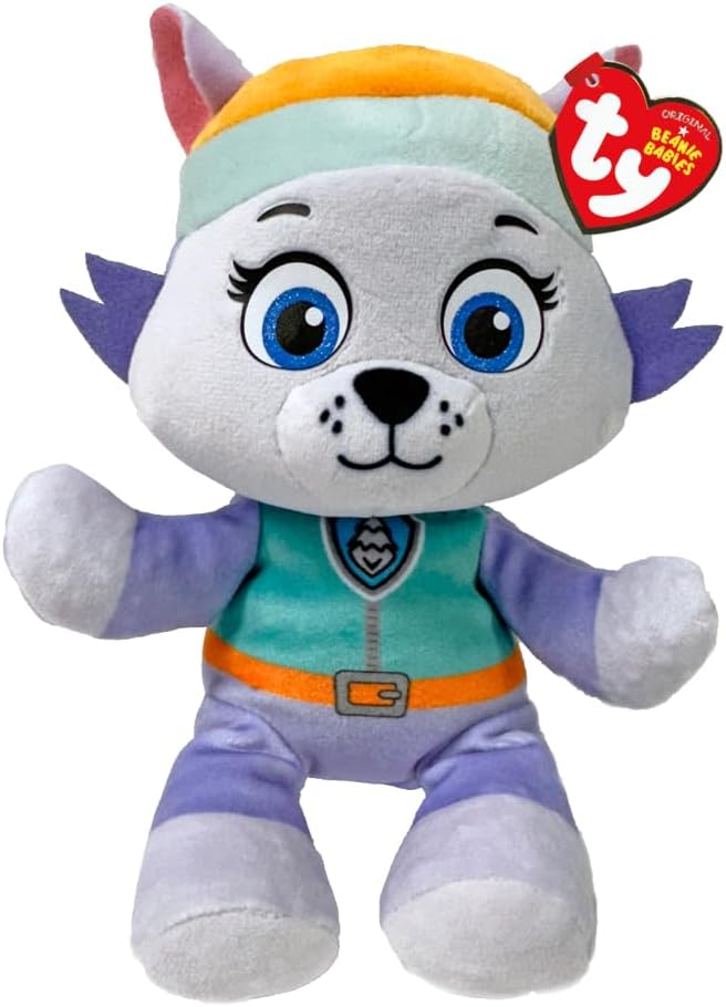 TY Everest Paw Patrol Plush Toy 18cm Soft Collectible Beanie Babies Range