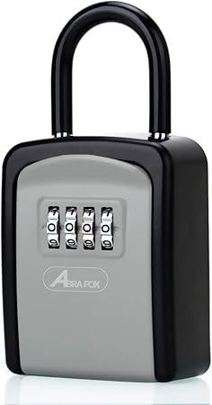 Amazon Co Jp セキュリティキーボックス 二つの使い道 壁掛け 鍵 収納 4桁ダイヤル式 防犯 盗難防止箱の键 ホーム キッチン