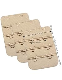 Wingslove Lady’s Bra Extender Bra Band Breathing room 3pcs-Pack Multi-size