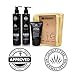 Curly Hair Shampoo and Conditioner Set Sulfate and Paraben Free Plus Microfiber Hair Towel and Leave in Conditioning by Royal Locks