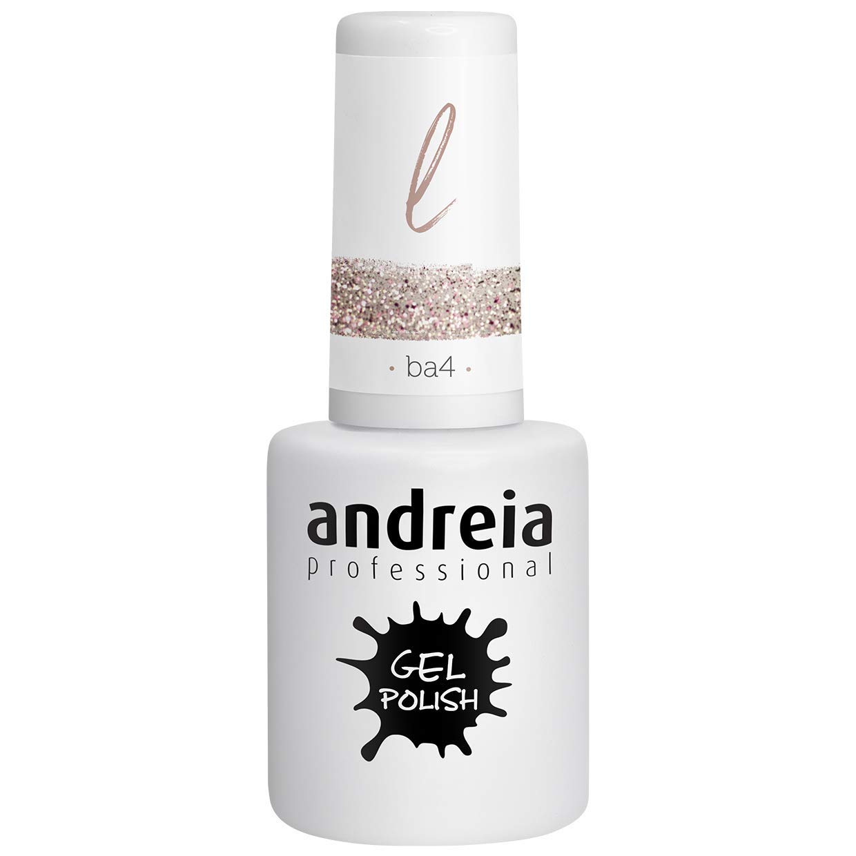 Andreia Semi-Permanent Nail Gel Polish for UV/LED Lamp - Intense Shine and 4 weeks Lasting French Manicure Nail Gel Varnish - Colour 10.5 ml (232 Teal)