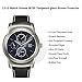 LG G Watch Urbane Screen Protector, Rerii Tempered Glass Screen Protector for LG G Watch Urbane 1st Generation W150, High Definition 9H Hardness 0.3mm Thickness Real Tempered Glass