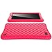Bear Motion Silicone Case for Fire 7 2017 - Anti Slip Shockproof Light Weight Kids Friendly Protective Case for Amazon Kindle Fire 7 2017 (Pink)