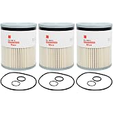 3PCS FS19915 Fuel Filter with Water Separator Fits for Cummins ISX15 Detroit Diesel DD13 DD15 DD16 Freightliner 108SD 114SD 122SD Replaces L9915F P551011 P550854 PF9804 CS11122 A4720921205 33655