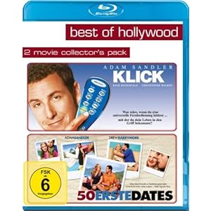 Klick/50 Erste Dates - Best of Hollywood/2 Movie Collector's Pack [Blu-ray]